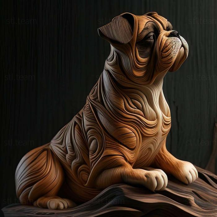 3D модель Собака Телома (STL)